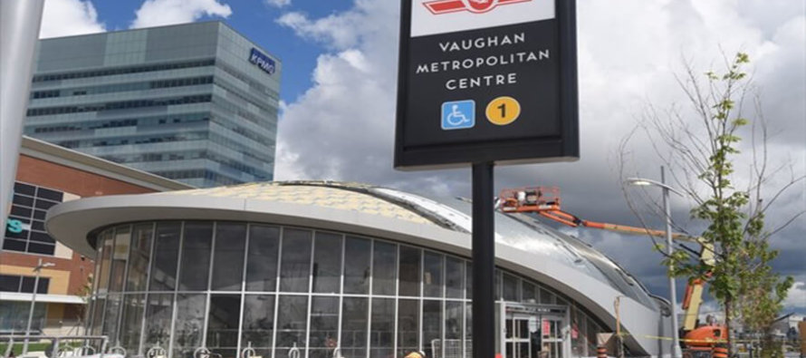 Vaughan: dopo 10 anni la nuova espansione della metro TTC e’ arrivata